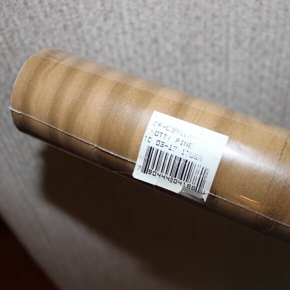 Con-Tact Brand 02823 Removable Adhesive Covering Knotty Pine 18" x 9' USA made - Picture 7 of 14